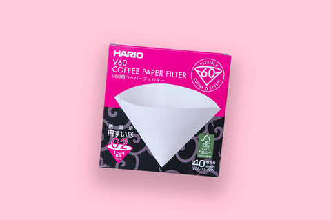 Hario V60 Coffee Paper Filters 02 (40 sheets)